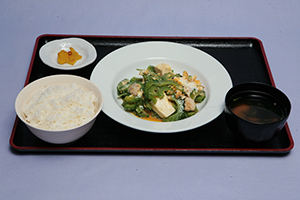 ゴーヤーチャンプルー定食