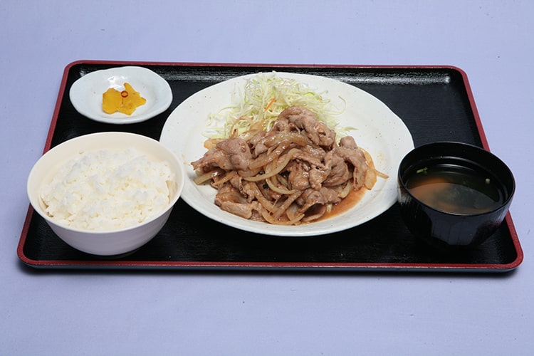 生姜焼き定食